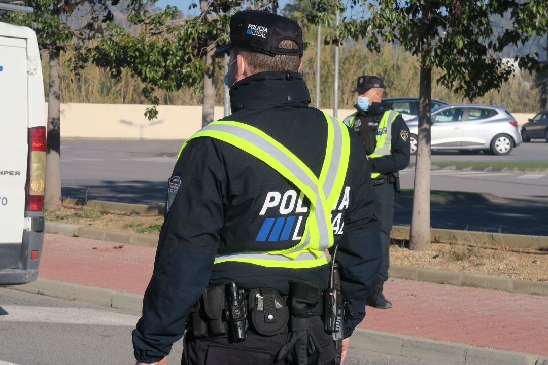 Imagen de archivo de un agente de la Policía Local de Sant Antoni