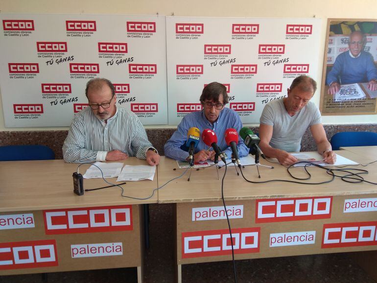 Julián Martínez, Luis González y Juan CarlosGonzález