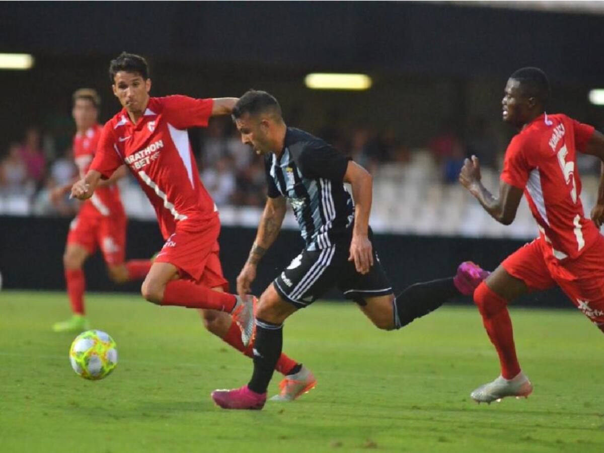 El Sevilla Atlético provoca el primer pinchazo del Cartagena