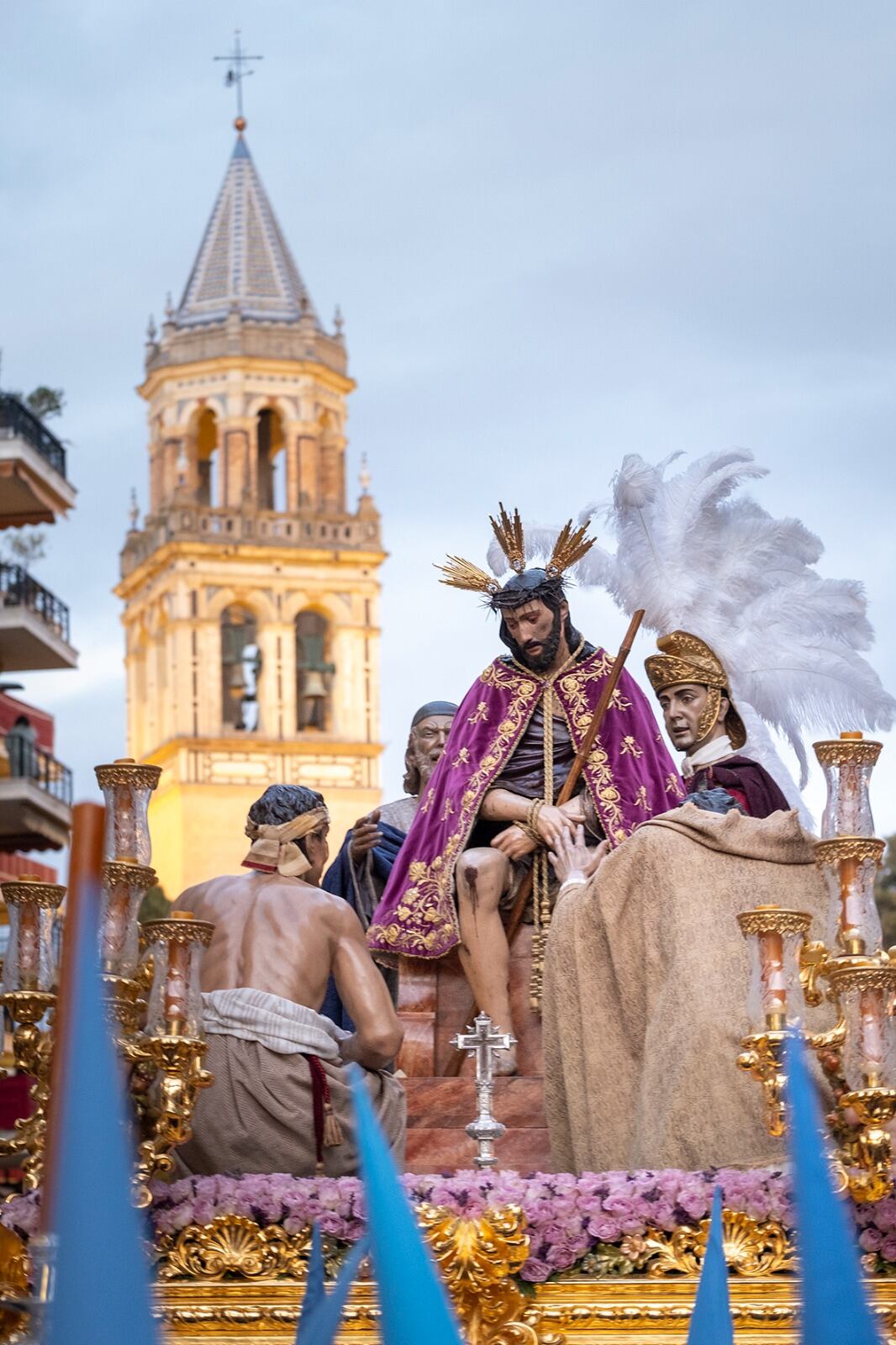 Paso de misterio de la Hermandad de San Esteban