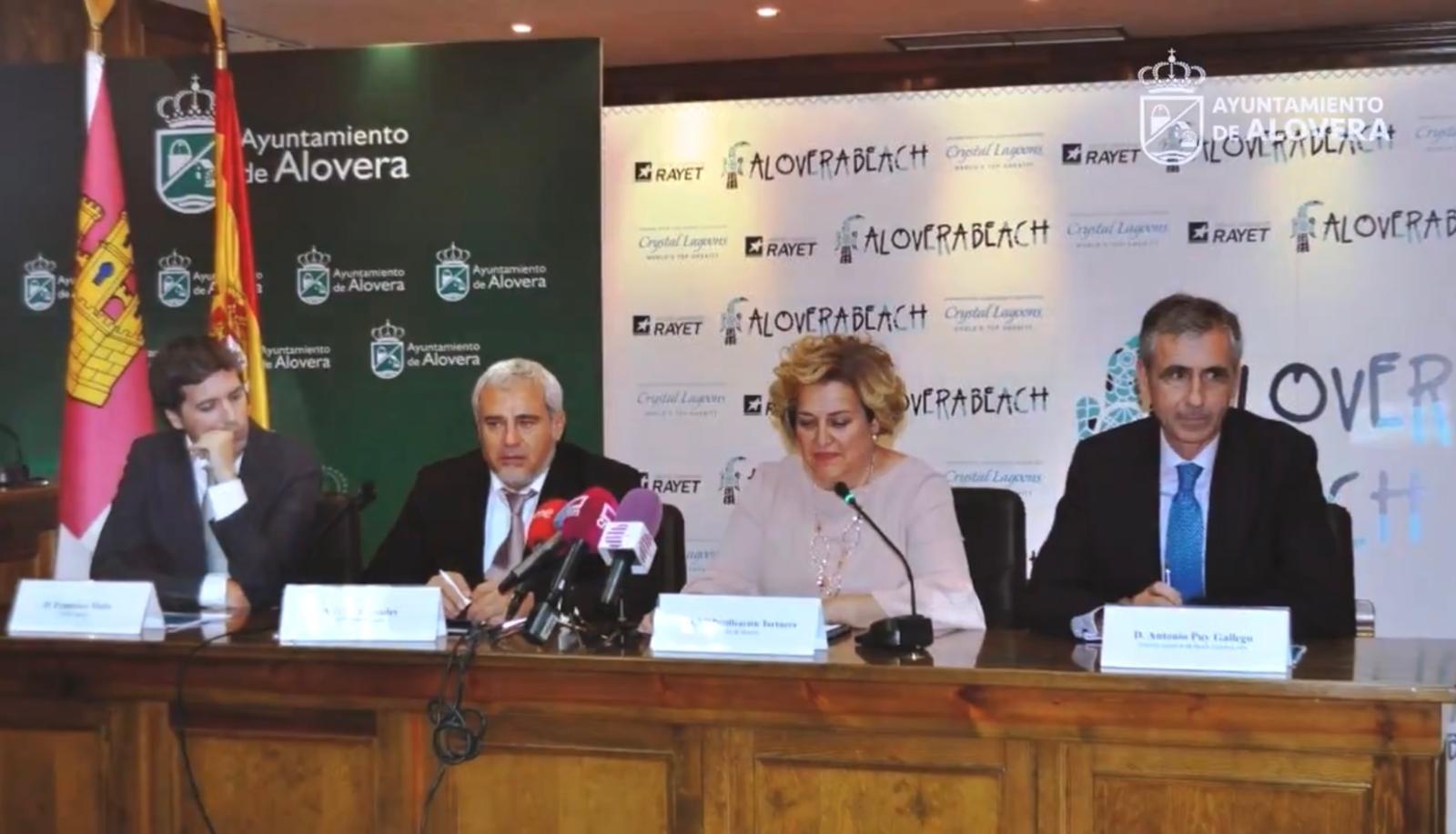 Presentación proyecto Alovera Beach en 2017