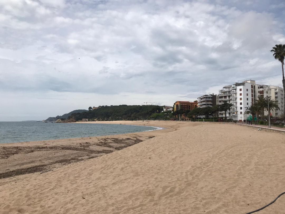 La Platja de Fanals de Lloret de Mar