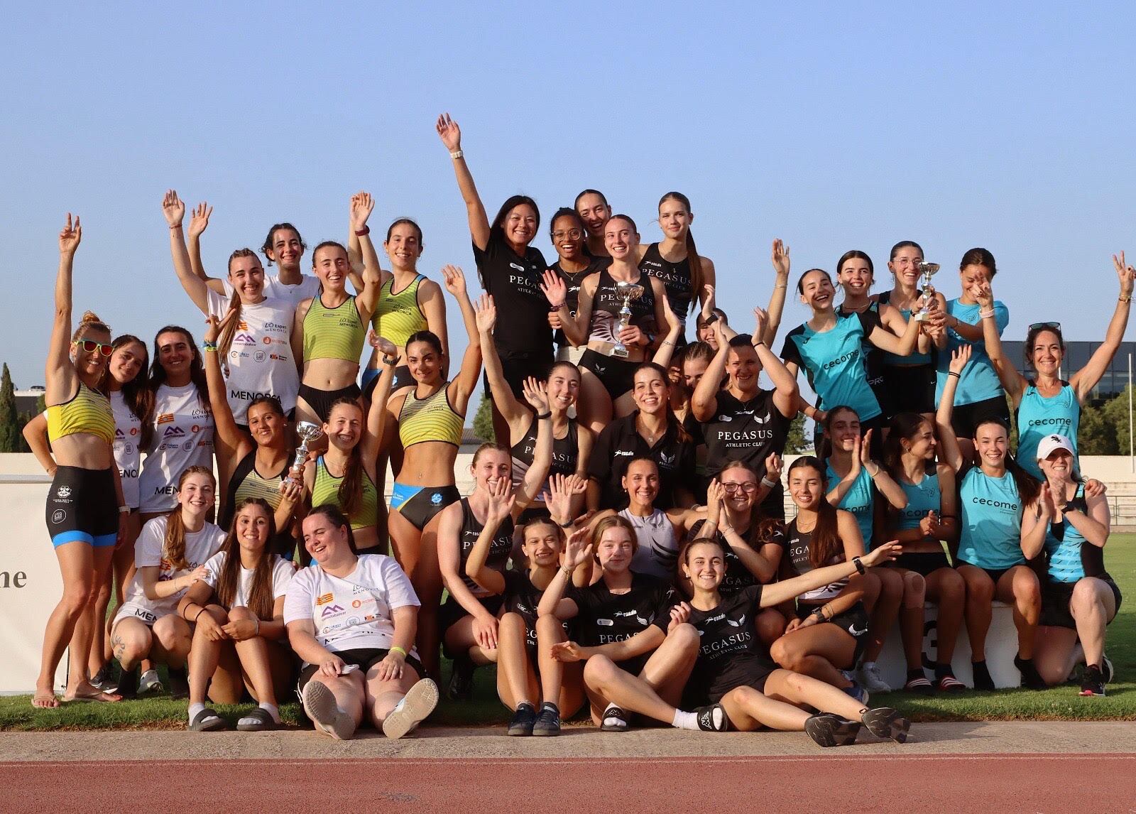 El Lô Esport femení va ser segon al Campionat Balear de Clubs d'atletisme.