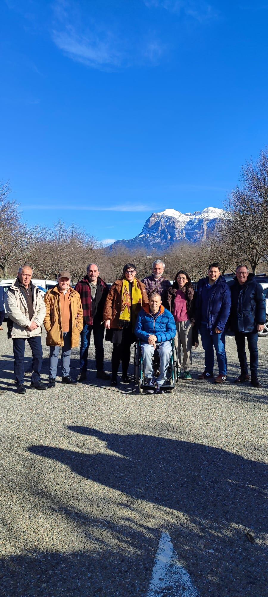 CHA reivindica mejoras en las carreteras de Sobrarbe