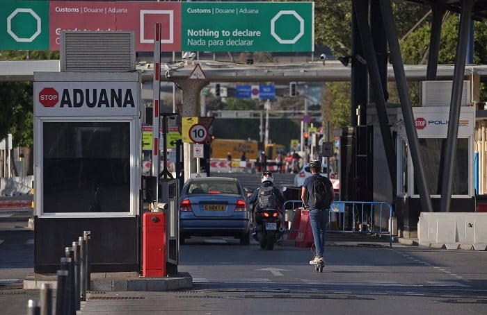 Acceso a Gibraltar