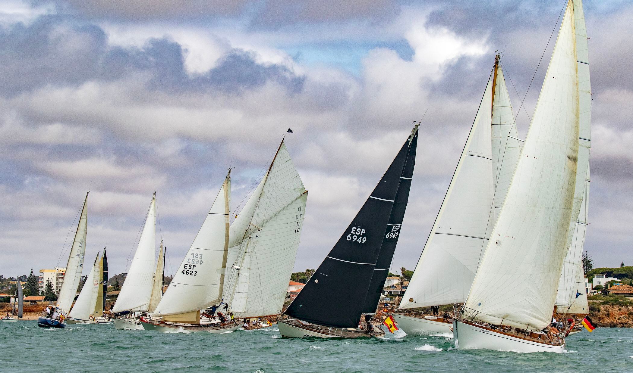 Las embarcaciones participantes en la VII Semana Clásica de Puerto Sherry, Memorial Pedro Bores