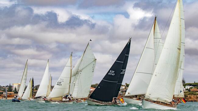 Las embarcaciones participantes en la VII Semana Clásica de Puerto Sherry, Memorial Pedro Bores