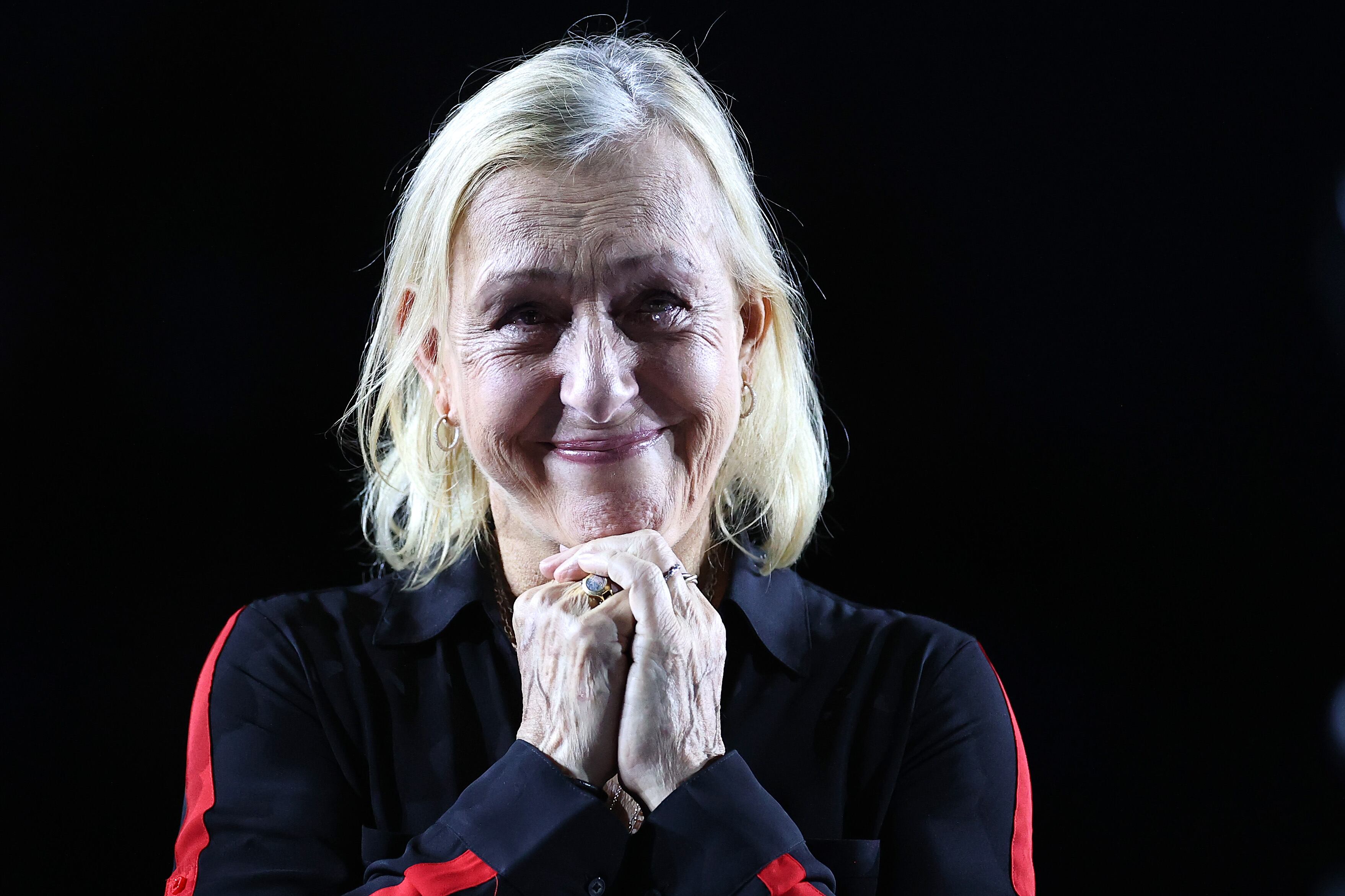 Martina Navratilova llora emocionada en Guadalajara, México