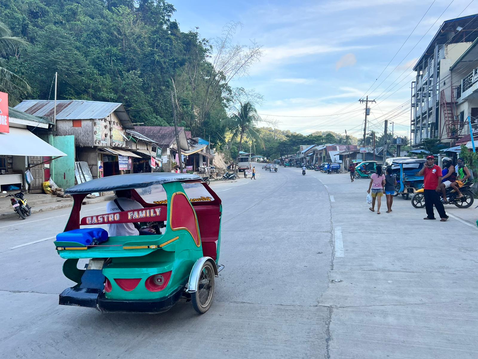 Motos en El Nido, en Filipinas