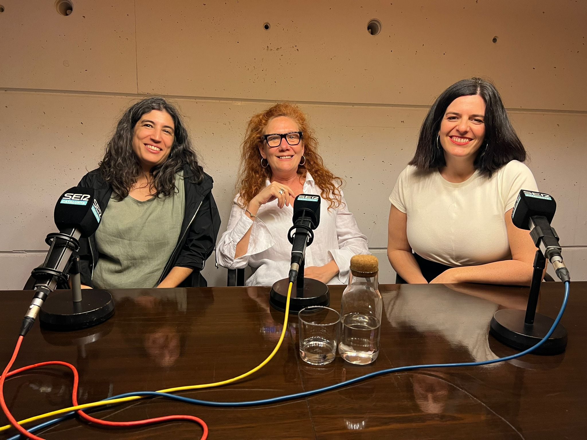 Convidades al programa especial &quot;Aquí Camp de Tarragona&quot; i ponents del pre Teta: Nerea Barjola, Cristina Fallarás i Carla Vall