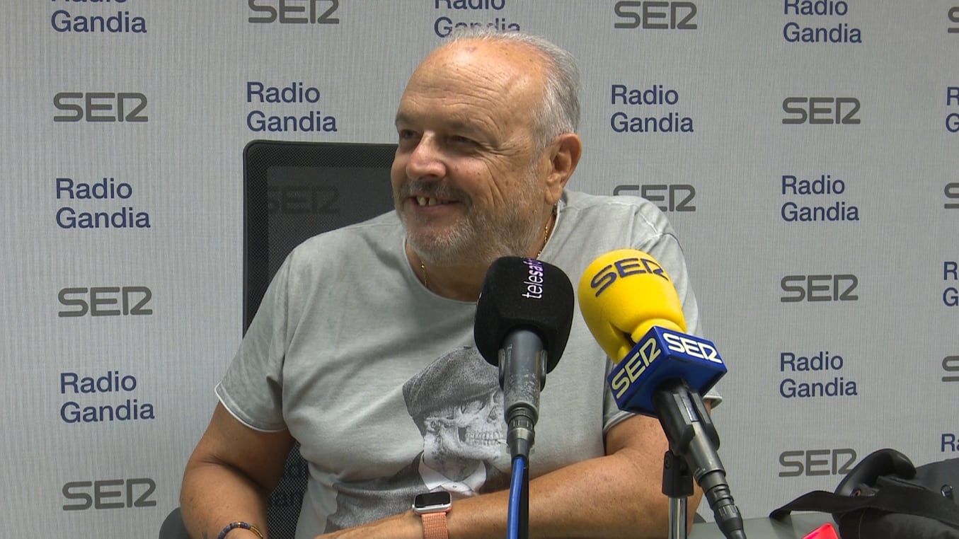 Toni Deusa durante la entrevista en Hoy por Hoy Gandia