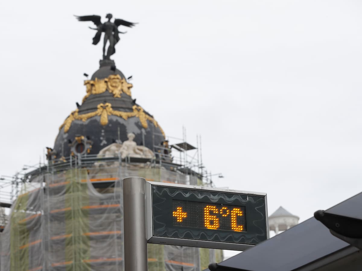 Brusco cambio de tiempo de regreso al duro invierno con frío y nieve