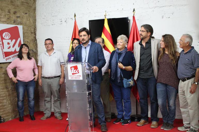 Ignacio Blanco, candidat d’EUPV a la Presidència de la Generalitat