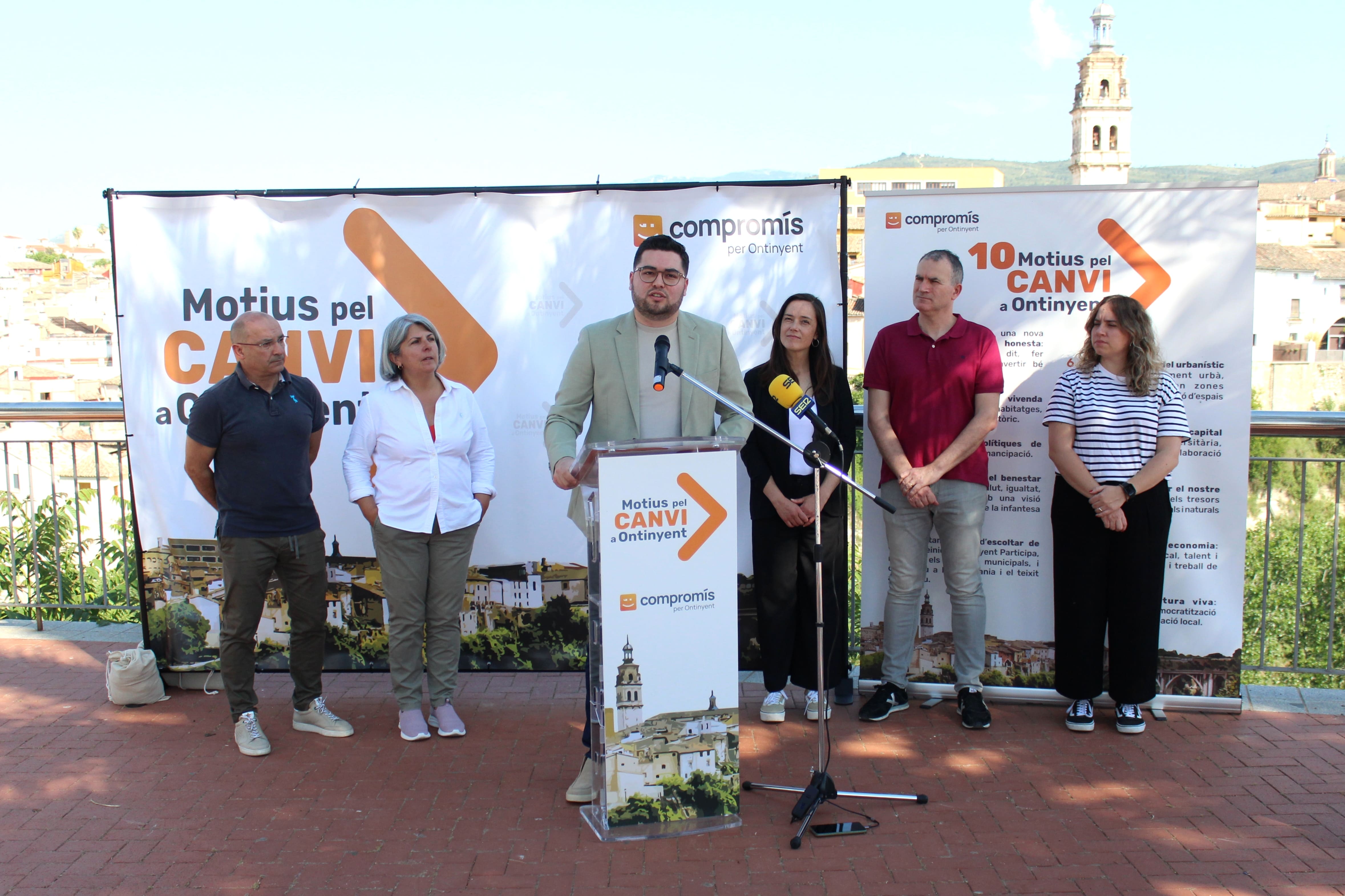 Presentación 'Motius pel canvi a Ontinyent'