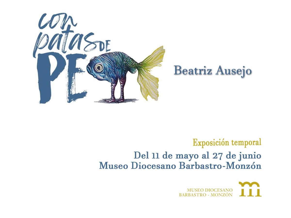 Beatriz Ausejo expone "Con patas de Pez" en el Museo Diocesano Barbastro-Monzón