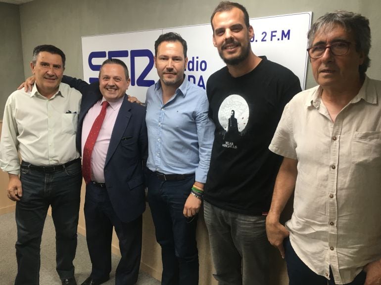 Concejales en la tertulia de Radio Elda Cadena SER