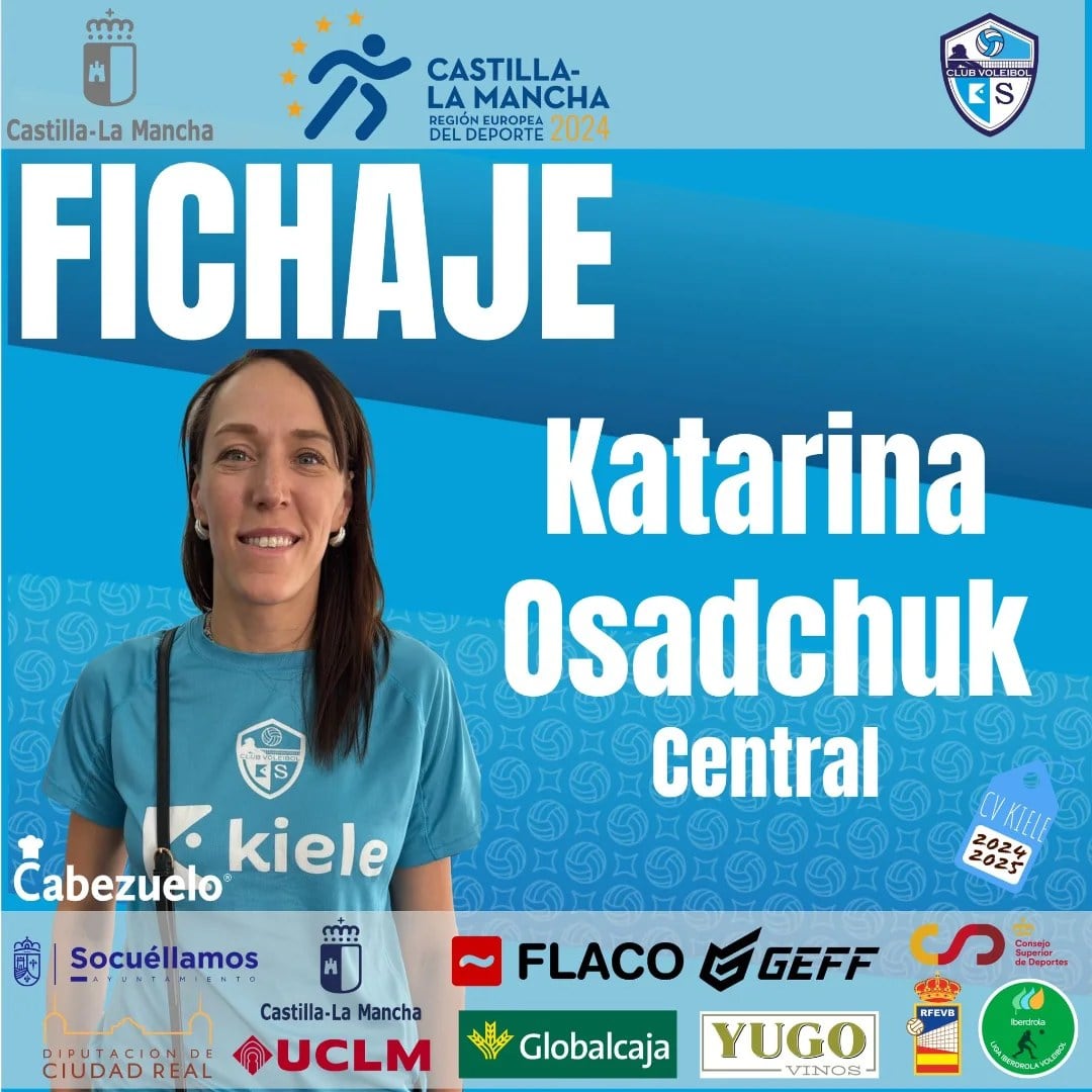 Katarina Osadchuk, nuevo fichaje del Kiele Socuéllamos