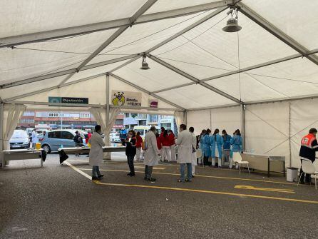 Punto de vacunación