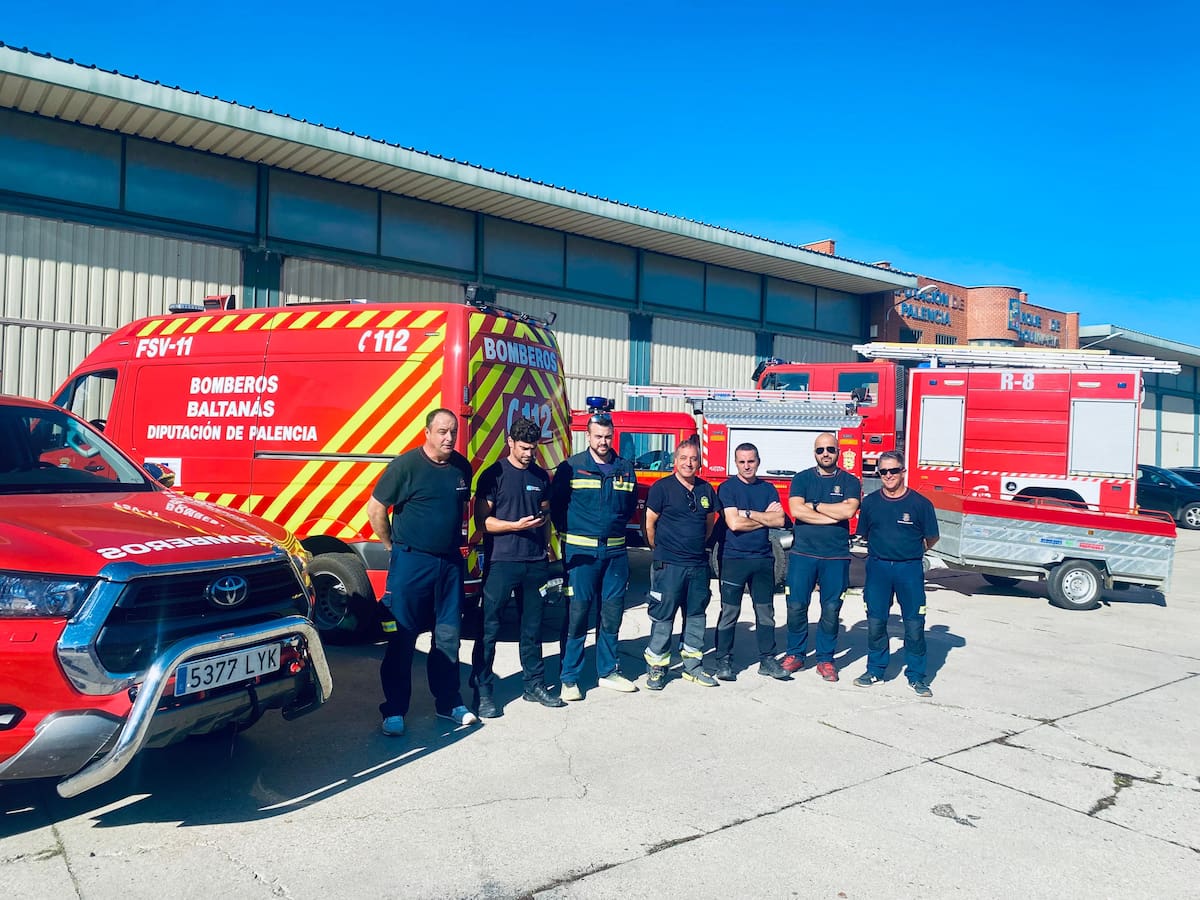 Diputación de Palencia se suma a la red nacional de servicios de bomberos