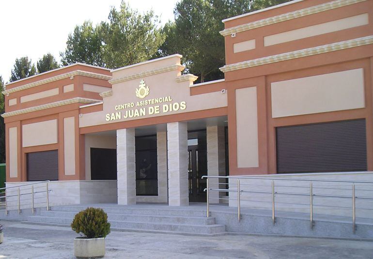 Entrada del centro Asistencial