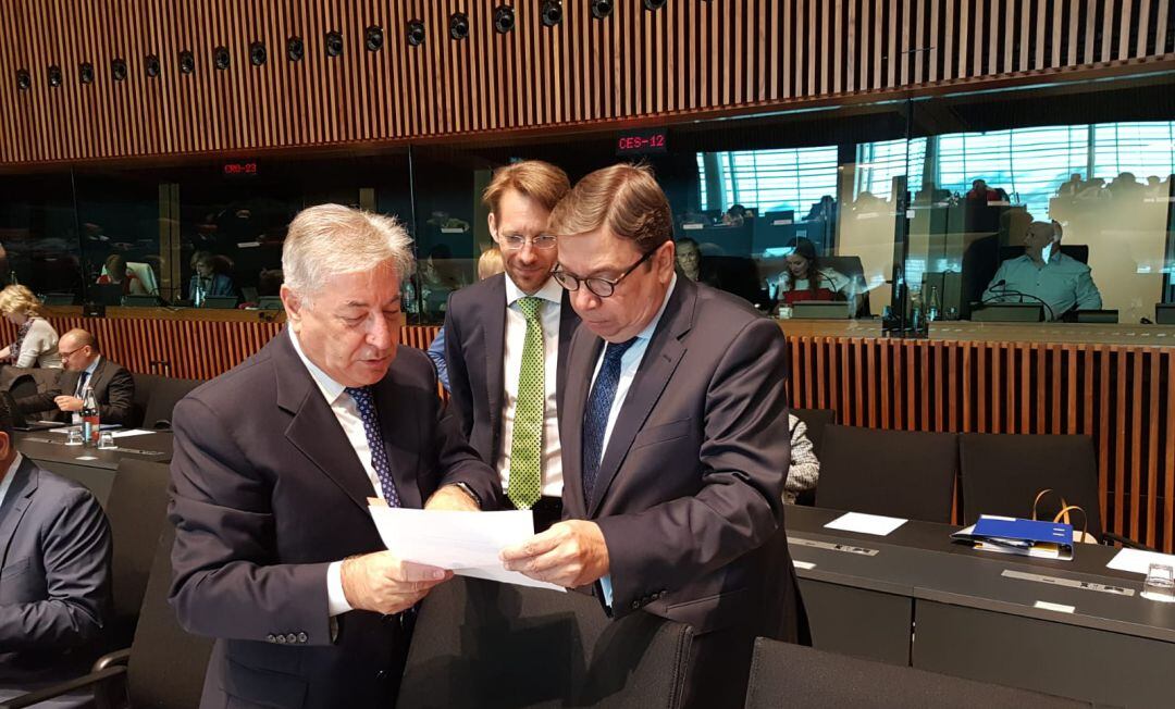 Planas durante la negociación