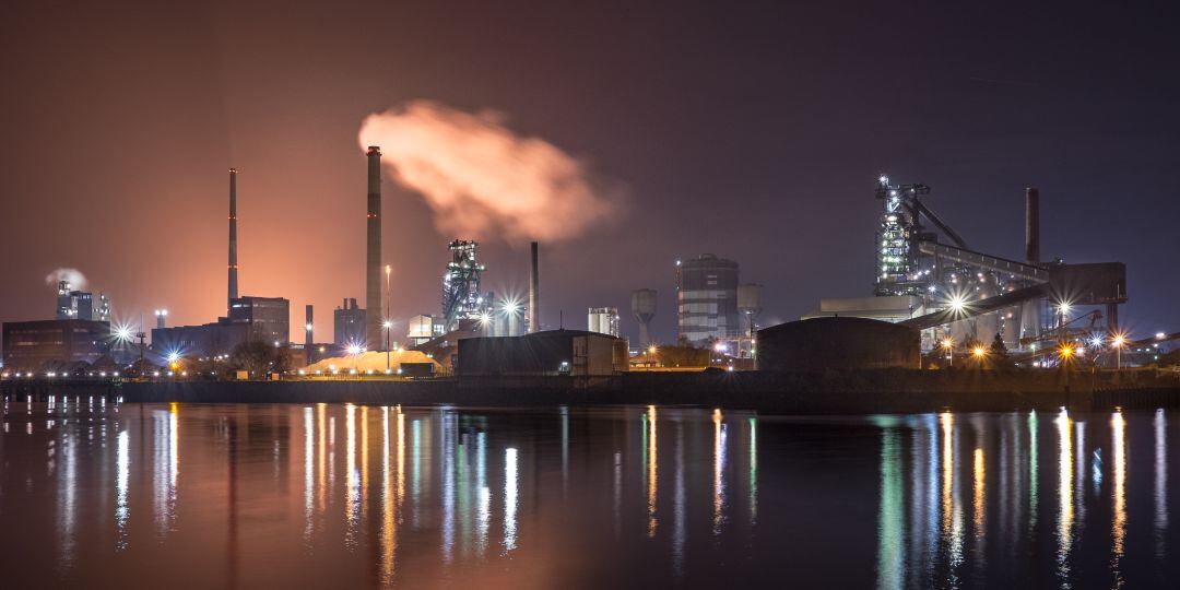 Una de las plantas de Arcelor-Mittal en Europa