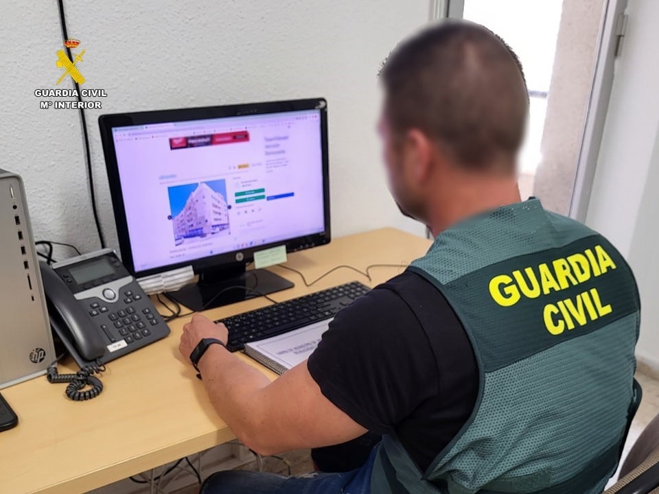 Imagen cedida por la Guardia Civil de Alicante.