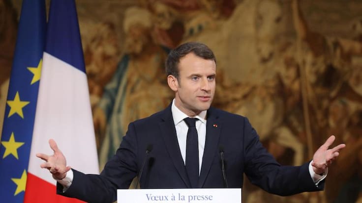 Macron contra las noticias falsas