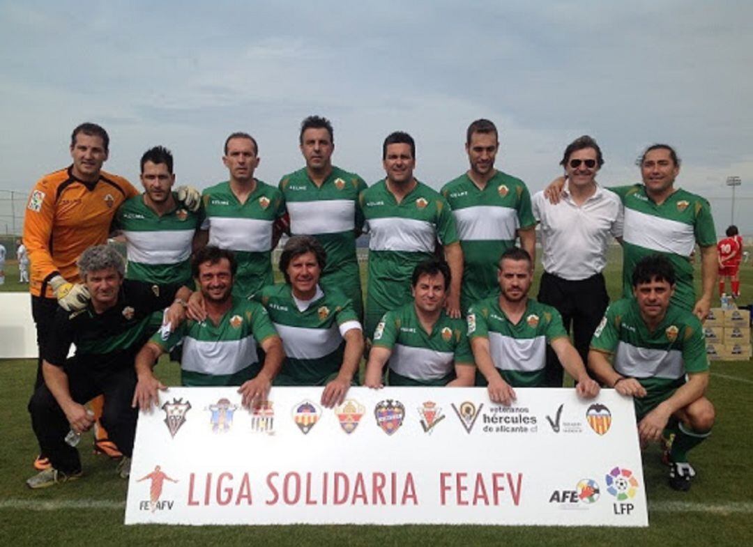 Equipo de los veteranos del Elche