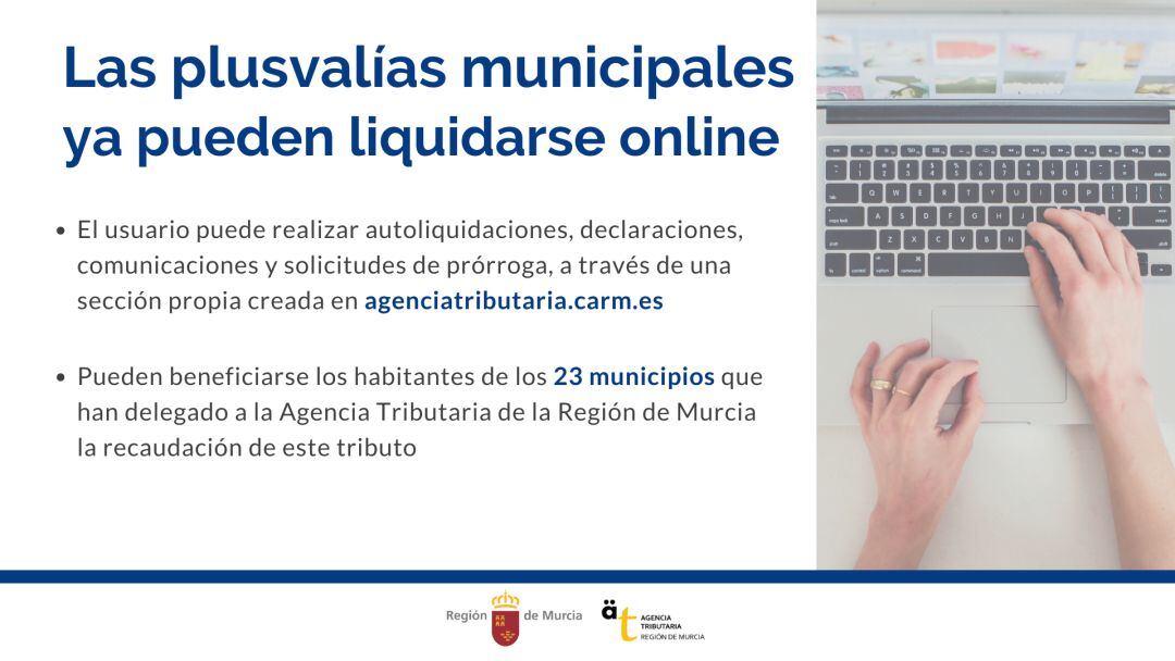  Gráfico sobre el nuevo servicio de autoliquidaciones online de plusvalías municipales  