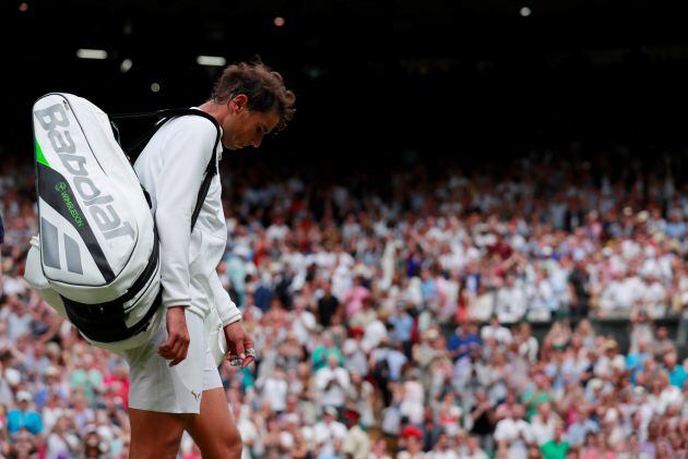 Rafa Nadal abandona Wimbledon