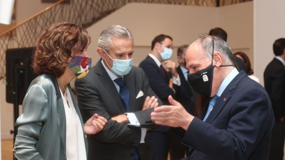 El Deportivo pide la inhabilitación de Javier Tebas