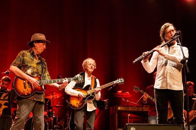 Eduardo Bort (izquierda) con Max Sunyer y Jorge Pardo