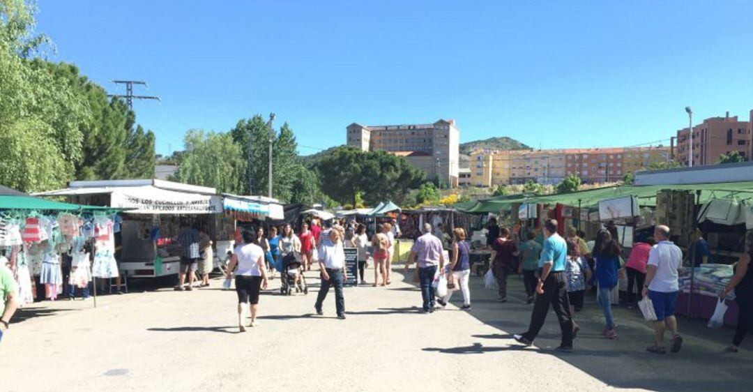 El mercadillo de los martes, en una imagen de archivo