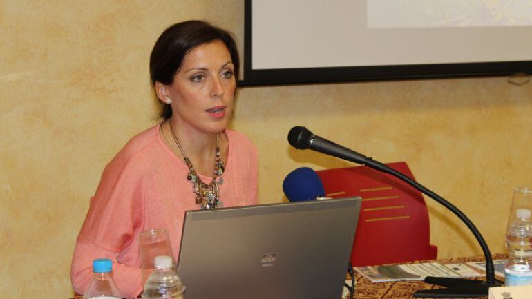 La diputada Marina Bravo (PP) en una imagen de archivo