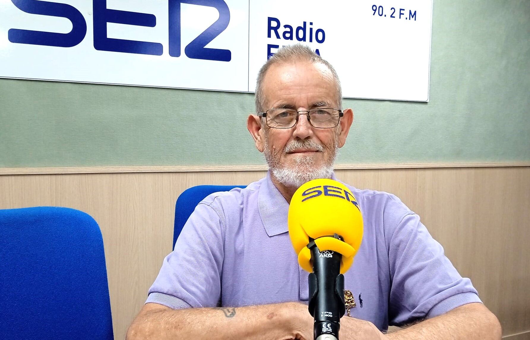 El presidente de la Mayordomía de San Crispín y San Crispiniano en Radio Elda Cadena SER