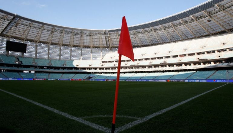 El estadio olímpico de Bakú