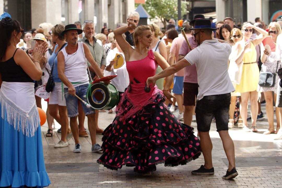 FERIA DE MÁLAGA 2019. Malagueños y turistas apuran sus últimos días de feria.