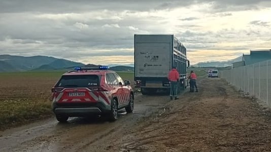 Un hombre de 49 fallece en un accidente laboral en Abárzuza. Policía Foral