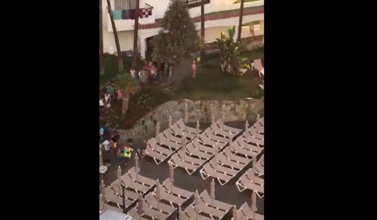 La multitud se plantó a hacer cola desde las 7 y media de la mañana.