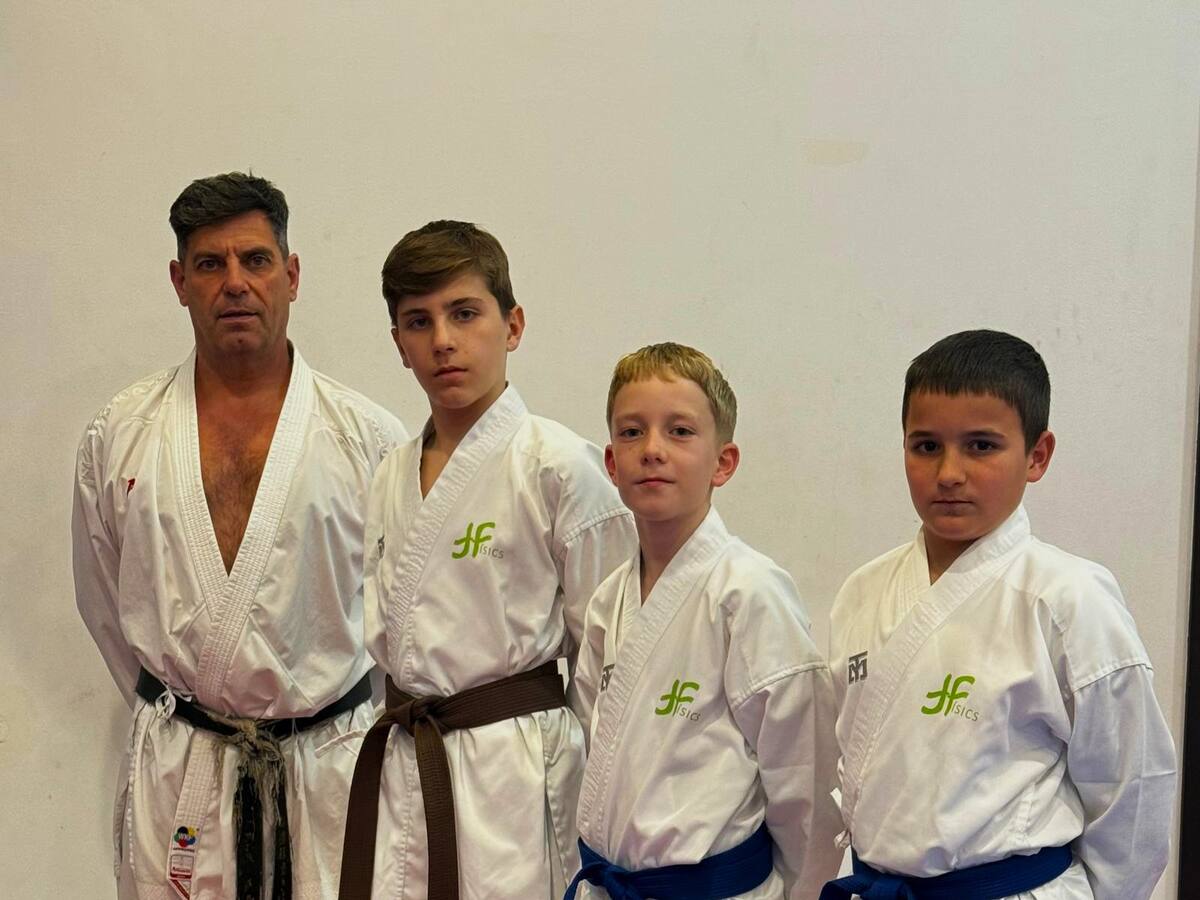 Las jóvenes promesas del Físics Ciutadella buscan la final de la Lliga Nacional de karate