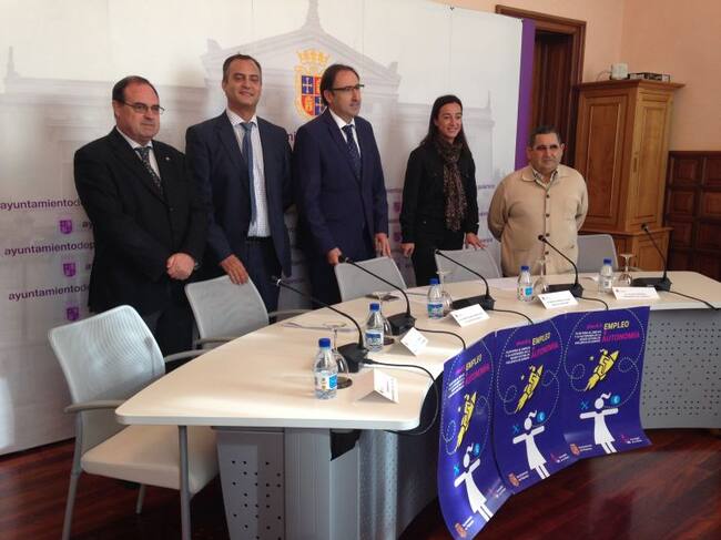 Mariano Bernabé (San Juan de Dios), Luis Ángel Pérez, Alfonso Polanco, María Álvarez y Lucas Ferreras (Agropal).