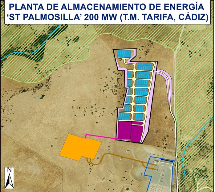 Proyecto de la nueva planta de almacenamiento de energía