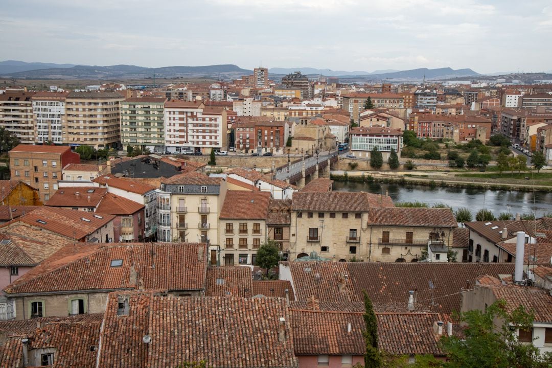 Panorámica de la ciudad de Miranda de Ebro