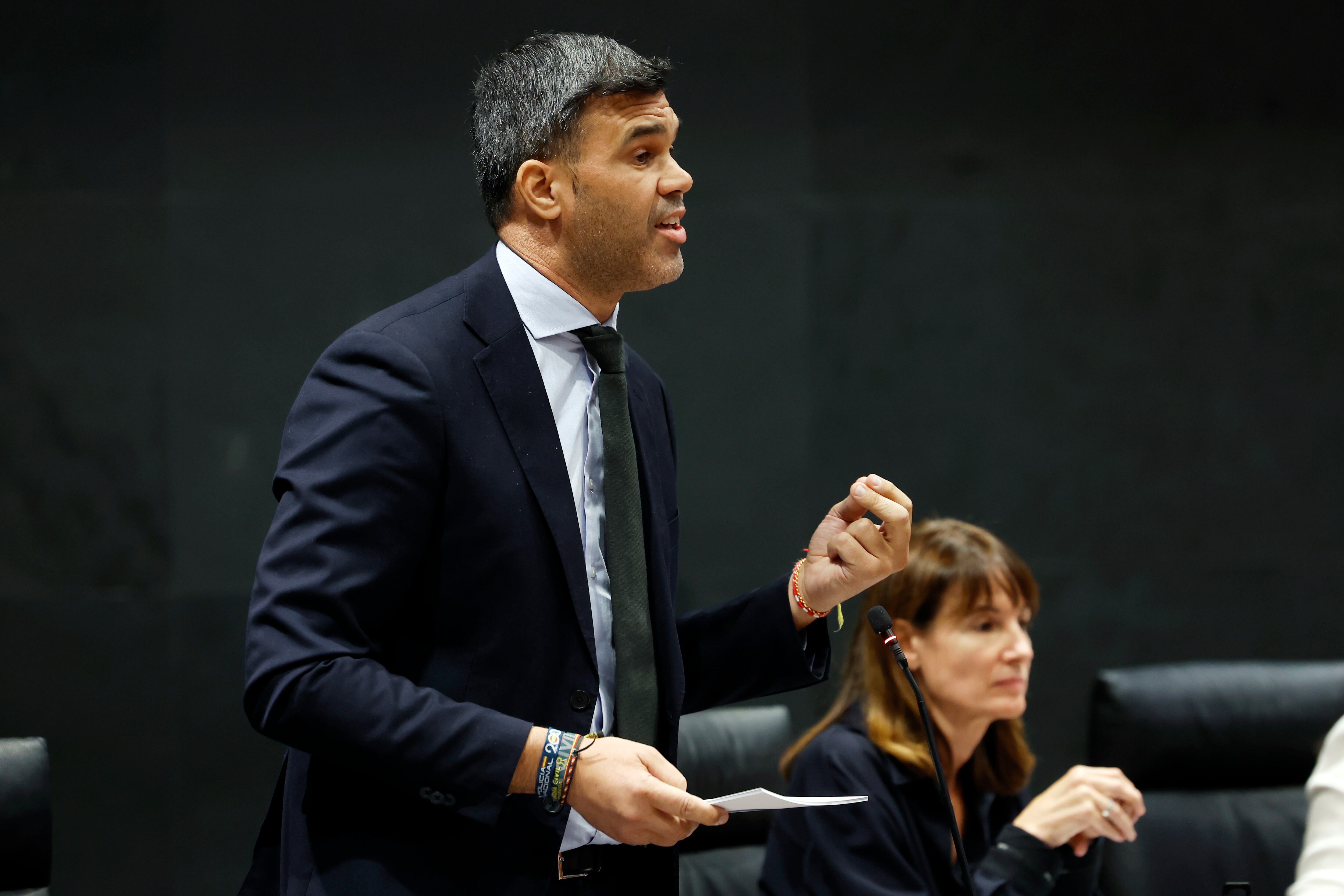 El portavoz del PPN, Javier García