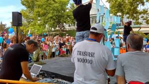 Manifestación contra el Trasvase en Aranjuez. Foto I. Galiana