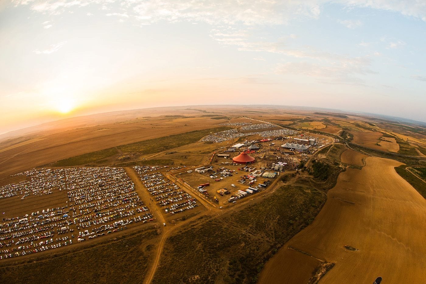 Una imagen de una edición pasada del Monegros Desert Festival