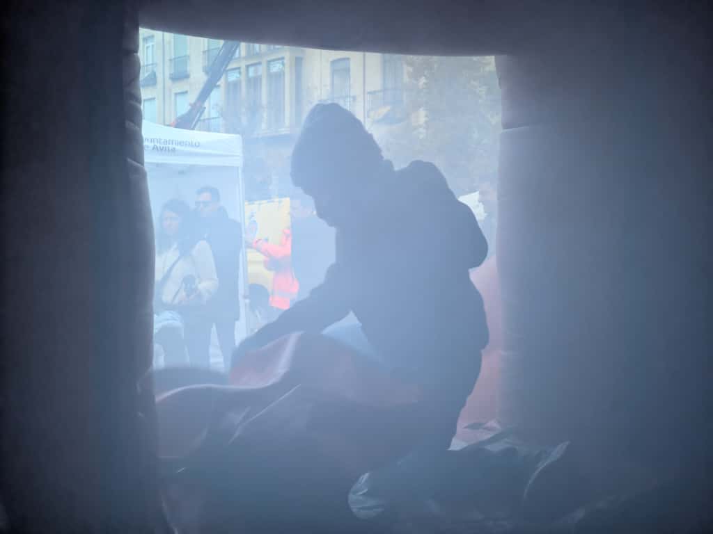 Simulacro de incendios en la Semana de la Prevención Ávila