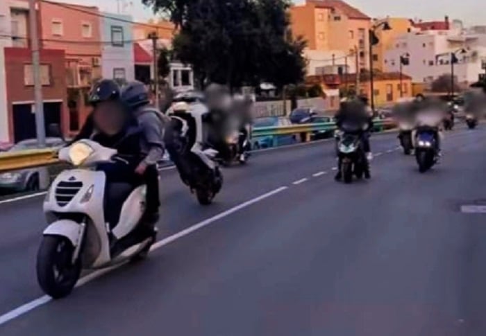 Motos sancionadas en Los Barrios