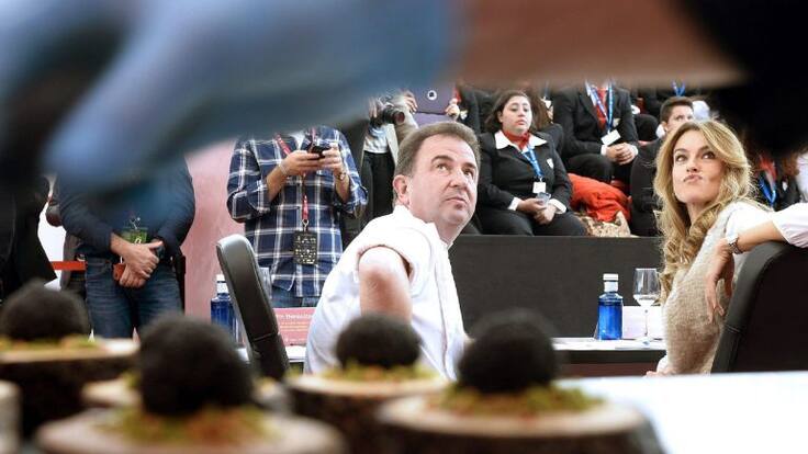 David Rodríguez en el concurso nacional de pintxos y tapas